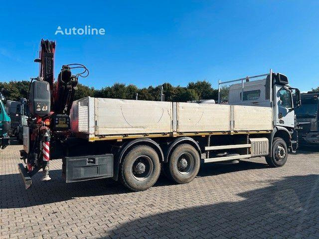 Mercedes-Benz Arocs 2636 - Flatbed truck + crane - Camión caja abierta, Camión grúa: foto 5 Mercedes-Benz Arocs 2636 - Flatbed truck + crane - Camión caja abierta, Camión grúa: foto 5