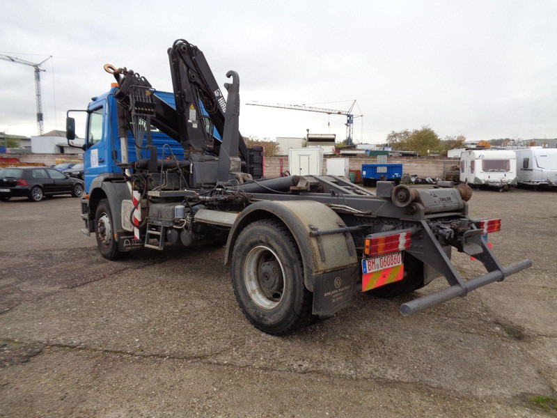 Mercedes-Benz Atego 1828 Hook lift truck + Crane Hiab 102 - Camión multibasculante, Camión grúa: foto 4 Mercedes-Benz Atego 1828 Hook lift truck + Crane Hiab 102 - Camión multibasculante, Camión grúa: foto 4