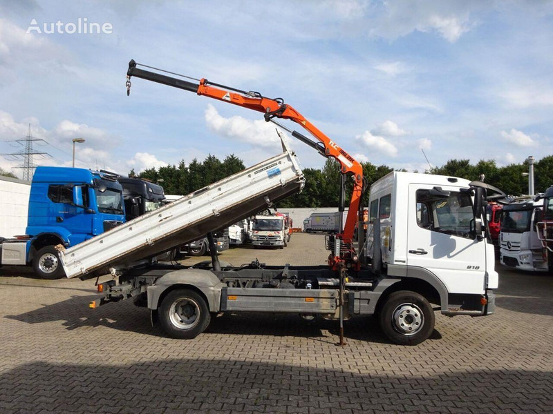 Leasing de Mercedes-Benz Atego 818 - 3 way tipper+crane Mercedes-Benz Atego 818 - 3 way tipper+crane: foto 10