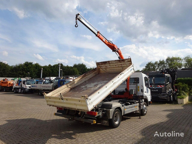 Leasing de Mercedes-Benz Atego 818 - 3 way tipper+crane Mercedes-Benz Atego 818 - 3 way tipper+crane: foto 9
