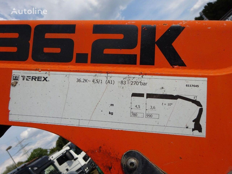 Leasing de Mercedes-Benz Atego 818 - 3 way tipper+crane Mercedes-Benz Atego 818 - 3 way tipper+crane: foto 14