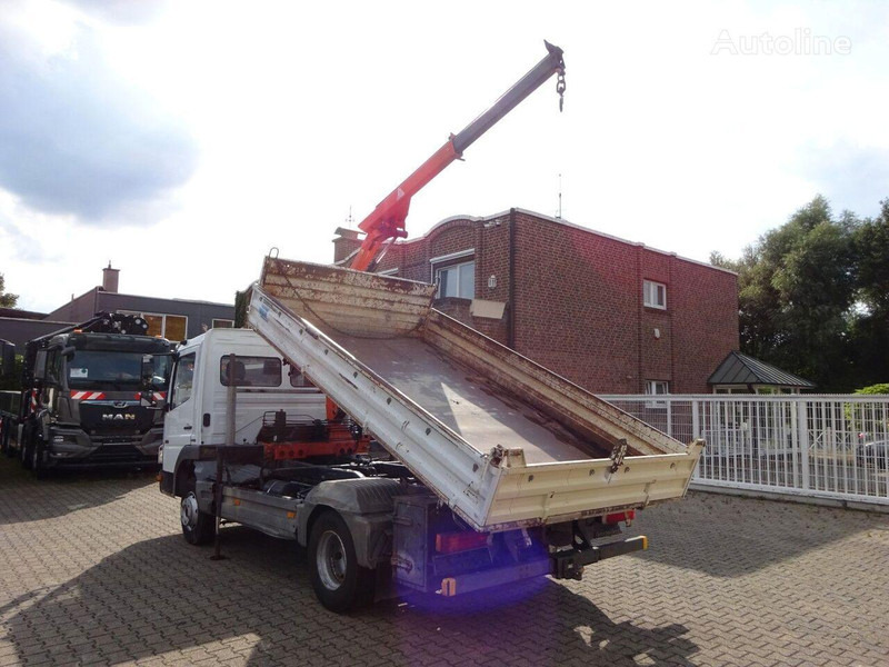 Leasing de Mercedes-Benz Atego 818 - 3 way tipper+crane Mercedes-Benz Atego 818 - 3 way tipper+crane: foto 7