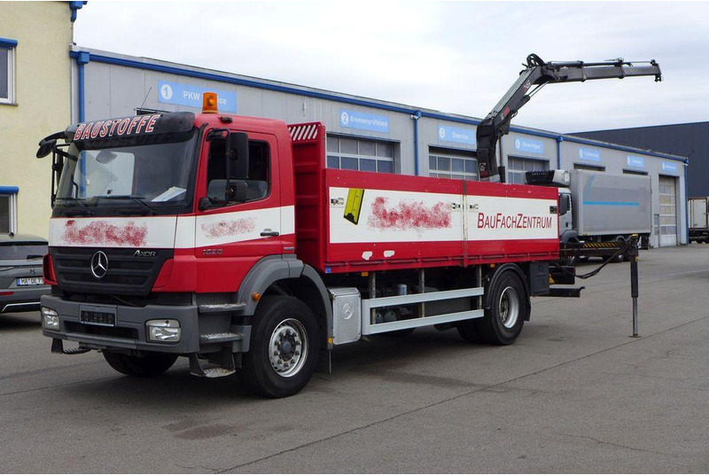Mercedes-Benz Axor 1826 *Euro5*TÜV*HIAB 099B-2 DUO*1824 1829 - Camión caja abierta, Camión grúa: foto 1 Mercedes-Benz Axor 1826 *Euro5*TÜV*HIAB 099B-2 DUO*1824 1829 - Camión caja abierta, Camión grúa: foto 1