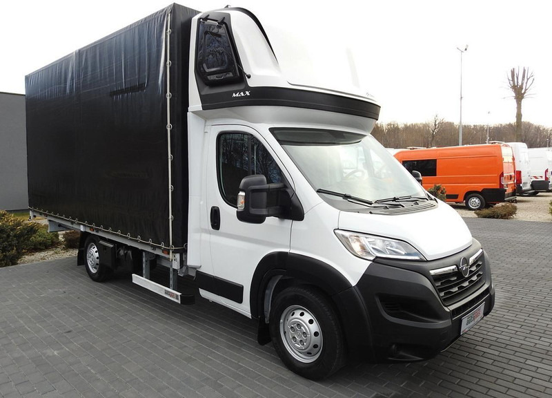 Opel MOVANO  PLANDEKA 10 PALET WEBASTO TEMPOMAT PNEUMATYKA KLIMATYZAC - Furgoneta con lona: foto 4 Opel MOVANO  PLANDEKA 10 PALET WEBASTO TEMPOMAT PNEUMATYKA KLIMATYZAC - Furgoneta con lona: foto 4
