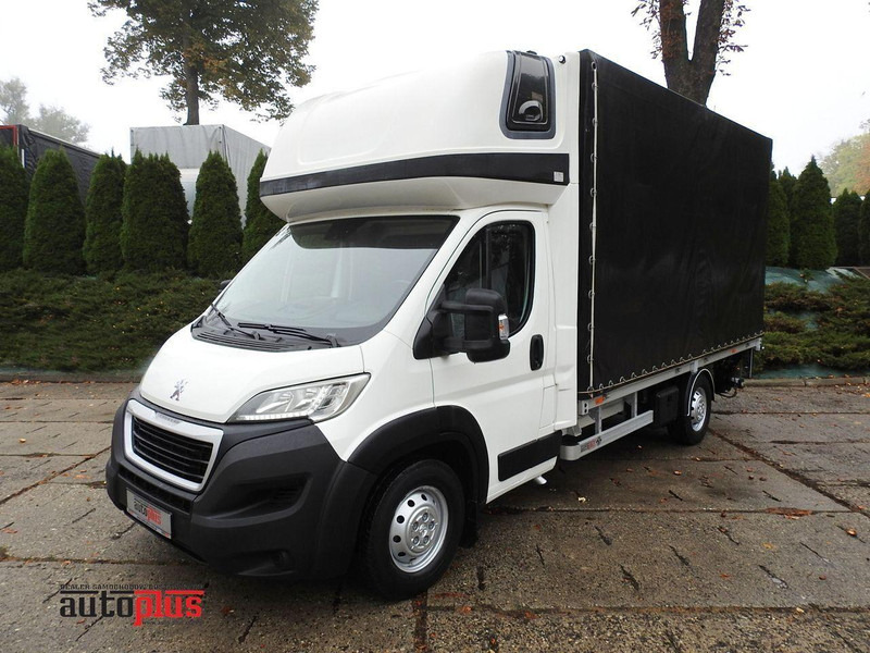 Peugeot BOXER PLANDEKA WINDA 8 PALET WEBASTO KLIMATYZACJA LEDY 165KM [ - Camión caja cerrada: foto 1 Peugeot BOXER PLANDEKA WINDA 8 PALET WEBASTO KLIMATYZACJA LEDY 165KM [ - Camión caja cerrada: foto 1