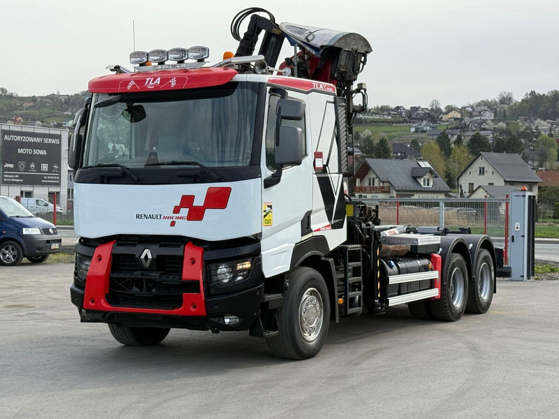 Renault C520 * ABROLLKIPPER 4,80 m * KESLA * 6x4! - Camión multibasculante, Camión grúa: foto 3 Renault C520 * ABROLLKIPPER 4,80 m * KESLA * 6x4! - Camión multibasculante, Camión grúa: foto 3