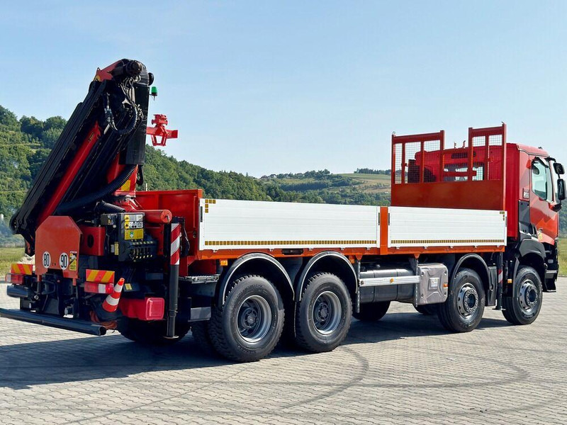 Camión caja abierta, Camión grúa Renault K 430 * PK 22002 - EH C+ FUNK * 8x4: foto 7 Camión caja abierta, Camión grúa Renault K 430 * PK 22002 - EH C+ FUNK * 8x4: foto 7