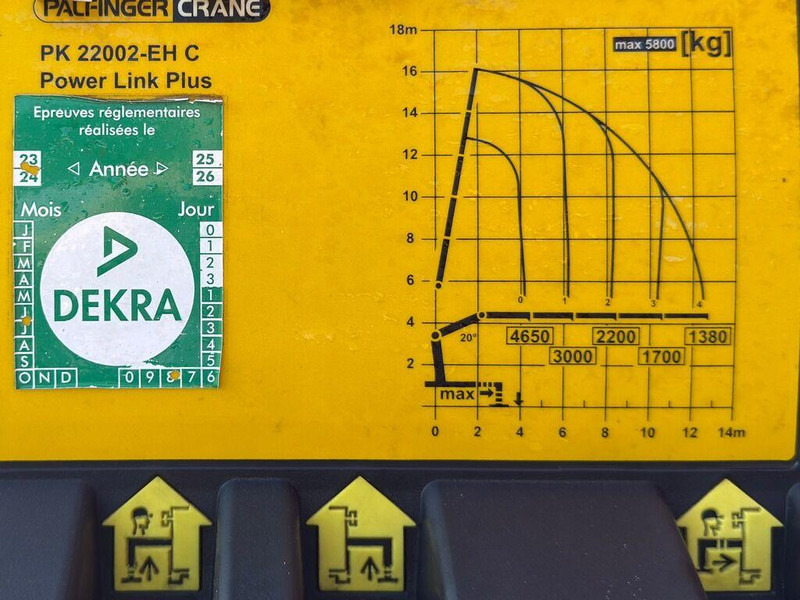 Camión caja abierta, Camión grúa Renault K 430 * PK 22002 - EH C+ FUNK * 8x4: foto 8 Camión caja abierta, Camión grúa Renault K 430 * PK 22002 - EH C+ FUNK * 8x4: foto 8