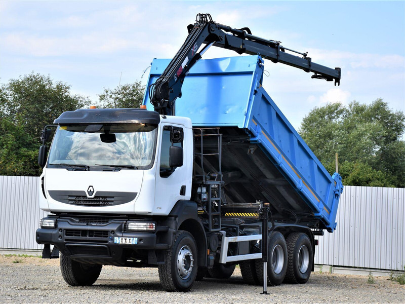 Renault KERAX 370 DXI - Camión volquete, Camión grúa: foto 2 Renault KERAX 370 DXI - Camión volquete, Camión grúa: foto 2