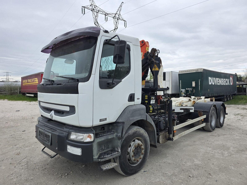 Renault Kerax 370 DCi - Palfinger PKK 8500 Crane - Multilift - Camión multibasculante, Camión grúa: foto 2 Renault Kerax 370 DCi - Palfinger PKK 8500 Crane - Multilift - Camión multibasculante, Camión grúa: foto 2