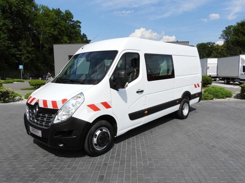 Minibús, Furgoneta de pasajeros Renault MASTER FURGON BRYGADÓWKA 7 MIEJSC TEMPOMAT BLIŹNIACZE KOŁA KLIMA: foto 18