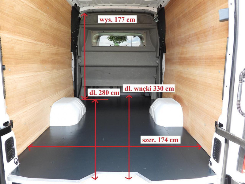 Minibús, Furgoneta de pasajeros Renault MASTER FURGON BRYGADÓWKA 7 MIEJSC TEMPOMAT BLIŹNIACZE KOŁA KLIMA: foto 13