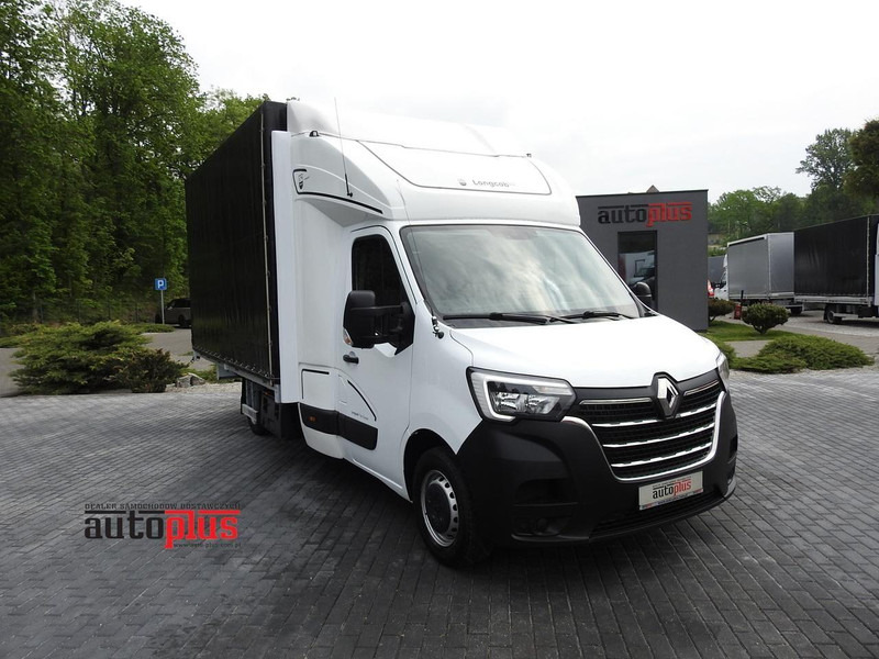 Renault MASTER PLANDEKA 10 PALET WEBASTO TEMPOMAT KLIMATYZACJA LEDY PNEU - Furgoneta con lona: foto 1 Renault MASTER PLANDEKA 10 PALET WEBASTO TEMPOMAT KLIMATYZACJA LEDY PNEU - Furgoneta con lona: foto 1