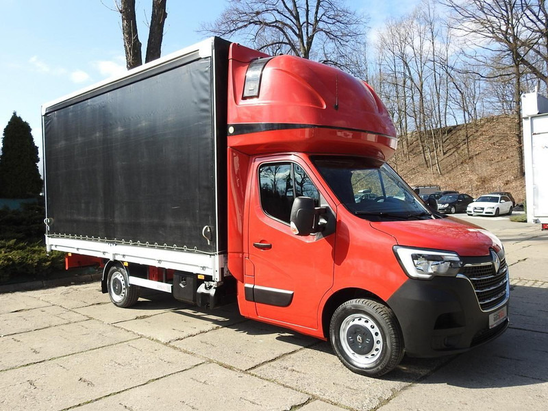 Renault MASTER PLANDEKA 10 PALET WEBASTO TEMPOMAT KLIMATYZACJA LEDY PNEU - Furgoneta con lona: foto 4 Renault MASTER PLANDEKA 10 PALET WEBASTO TEMPOMAT KLIMATYZACJA LEDY PNEU - Furgoneta con lona: foto 4