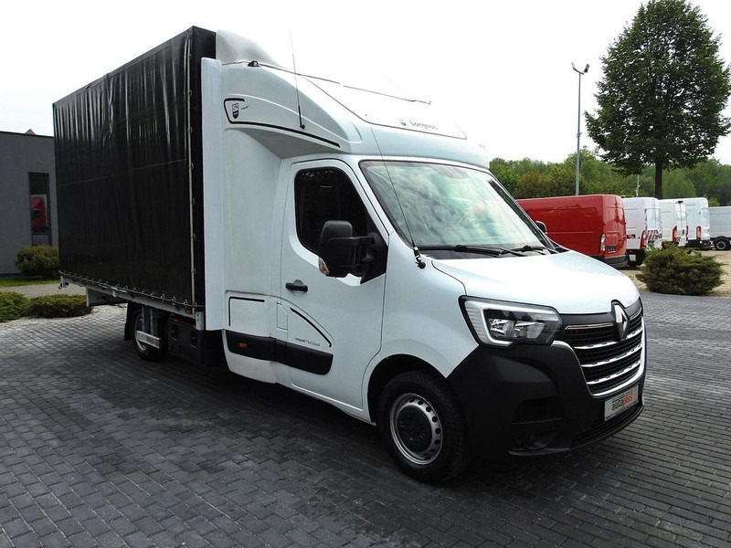 Renault MASTER PLANDEKA 10 PALET WEBASTO TEMPOMAT KLIMATYZACJA LEDY PNEU - Furgoneta con lona: foto 4 Renault MASTER PLANDEKA 10 PALET WEBASTO TEMPOMAT KLIMATYZACJA LEDY PNEU - Furgoneta con lona: foto 4