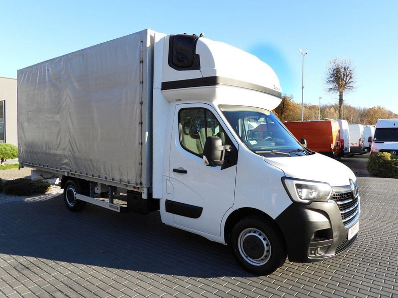 Renault MASTER PLANDEKA 10 PALET WEBASTO TEMPOMAT LEDY PNEUMATYKA KLIMAT - Furgoneta con lona: foto 4 Renault MASTER PLANDEKA 10 PALET WEBASTO TEMPOMAT LEDY PNEUMATYKA KLIMAT - Furgoneta con lona: foto 4