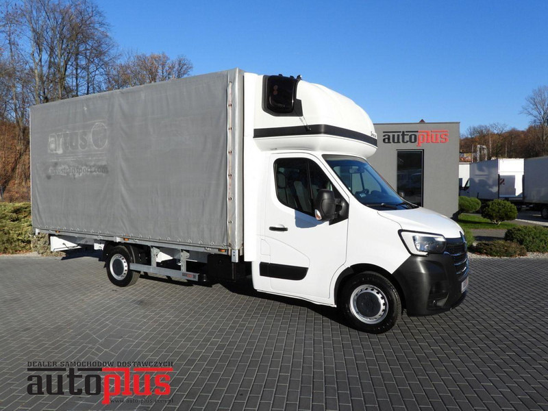 Renault MASTER PLANDEKA 10 PALET WEBASTO TEMPOMAT LEDY PNEUMATYKA KLIMAT - Furgoneta con lona: foto 1 Renault MASTER PLANDEKA 10 PALET WEBASTO TEMPOMAT LEDY PNEUMATYKA KLIMAT - Furgoneta con lona: foto 1