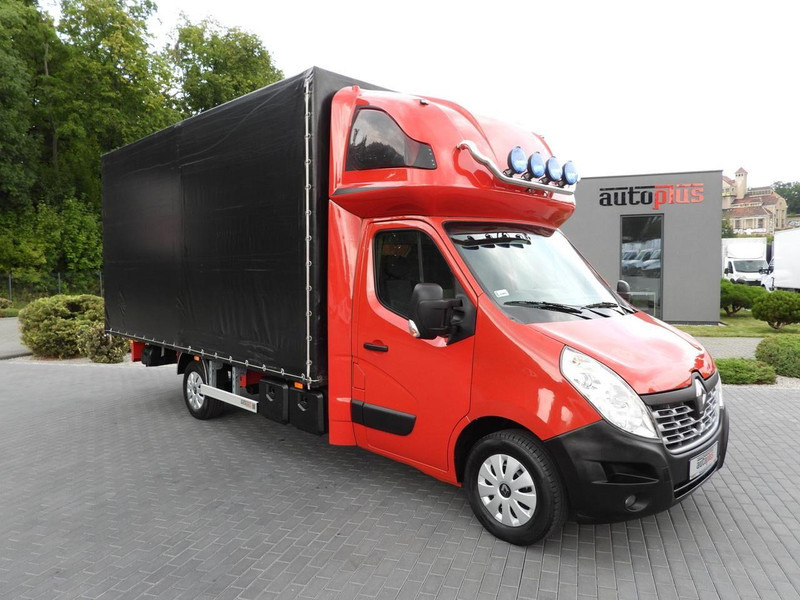 Renault MASTER PLANDEKA 10 PALET WEBASTO TEMPOMAT PNEUMATYKA KLIMATYZACJ - Furgoneta con lona: foto 4 Renault MASTER PLANDEKA 10 PALET WEBASTO TEMPOMAT PNEUMATYKA KLIMATYZACJ - Furgoneta con lona: foto 4