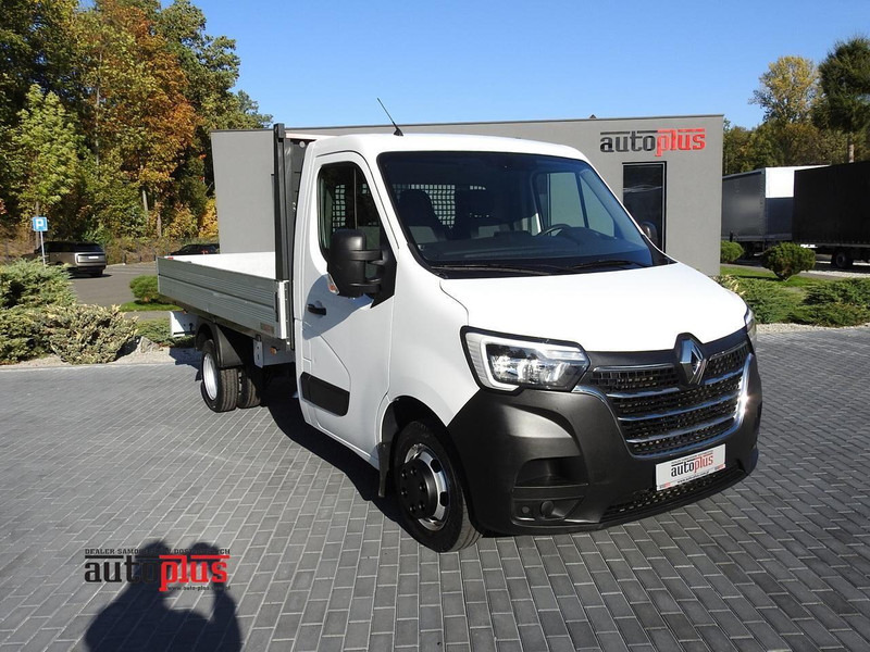 Renault MASTER SKRZYNIA TEMPOMAT KLIMATYZACJA LEDY BLIŹNIACZE KOŁA 130K - Furgoneta caja abierta: foto 1 Renault MASTER SKRZYNIA TEMPOMAT KLIMATYZACJA LEDY BLIŹNIACZE KOŁA 130K - Furgoneta caja abierta: foto 1