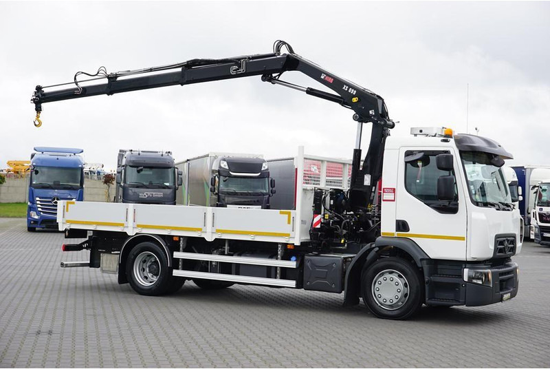 Renault PREMIUM / D16 / ACC / SKRZYNIOWY + HDS / HIAB 099 E - 2 HIDUO - Camión caja abierta, Camión grúa: foto 4 Renault PREMIUM / D16 / ACC / SKRZYNIOWY + HDS / HIAB 099 E - 2 HIDUO - Camión caja abierta, Camión grúa: foto 4