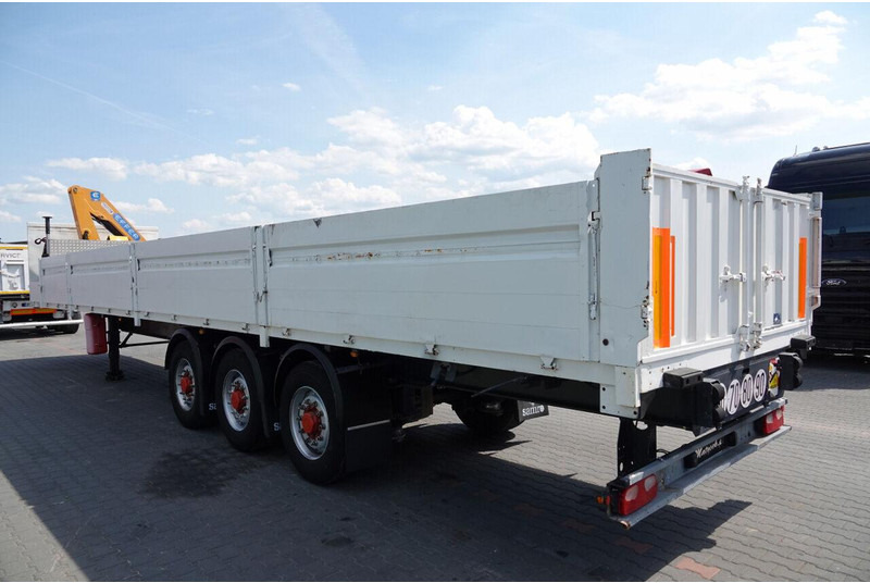 Samro NACZEPA BURTOWA / + HDS EFFER 95-3S - WYSÓW : 9 METRÓW / SPROWA - Semirremolque plataforma/ Caja abierta: foto 3 Samro NACZEPA BURTOWA / + HDS EFFER 95-3S - WYSÓW : 9 METRÓW / SPROWA - Semirremolque plataforma/ Caja abierta: foto 3