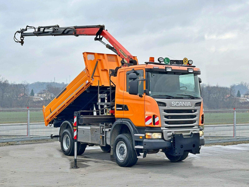 Scania G360 Kipper 4,10m *PK 11002 B + FUNK *4x4 - Camión volquete, Camión grúa: foto 2 Scania G360 Kipper 4,10m *PK 11002 B + FUNK *4x4 - Camión volquete, Camión grúa: foto 2