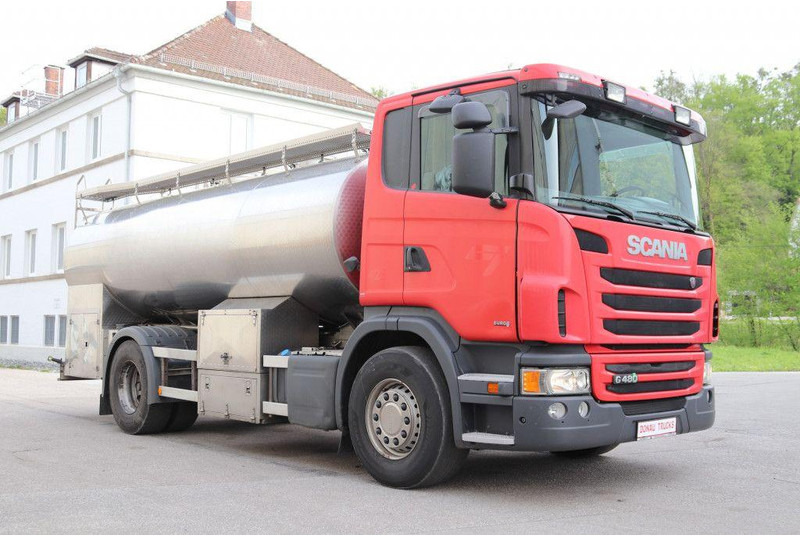 Scania G480 E6 Milch Isoliert 11.000L 3 Kammern Pumpe - Camión cisterna: foto 1 Scania G480 E6 Milch Isoliert 11.000L 3 Kammern Pumpe - Camión cisterna: foto 1