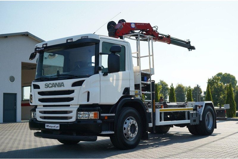 Scania P 280 - Camión portacontenedore/ Intercambiable: foto 1 Scania P 280 - Camión portacontenedore/ Intercambiable: foto 1