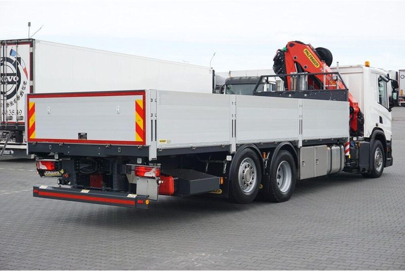 Camión caja abierta, Camión grúa Scania P 410 / 6 X 2 / SKRZYNIOWY + HDS / PALFINGER PK 24 001 / OŚ SKRĘ: foto 6 Camión caja abierta, Camión grúa Scania P 410 / 6 X 2 / SKRZYNIOWY + HDS / PALFINGER PK 24 001 / OŚ SKRĘ: foto 6