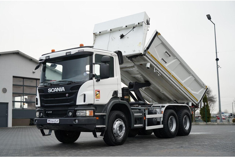 Scania P 410 / 6x4 / WYWROTKA DWU-STRONNA / HYDROBURTA / BOARDMATIC / - Camión volquete: foto 2 Scania P 410 / 6x4 / WYWROTKA DWU-STRONNA / HYDROBURTA / BOARDMATIC / - Camión volquete: foto 2