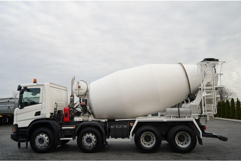 Scania P 410 / 8x4 / BETONOMIESZARKA / GRUSZKA / PUTZMEISTER / 9m3 / AU - Camión hormigonera: foto 2 Scania P 410 / 8x4 / BETONOMIESZARKA / GRUSZKA / PUTZMEISTER / 9m3 / AU - Camión hormigonera: foto 2