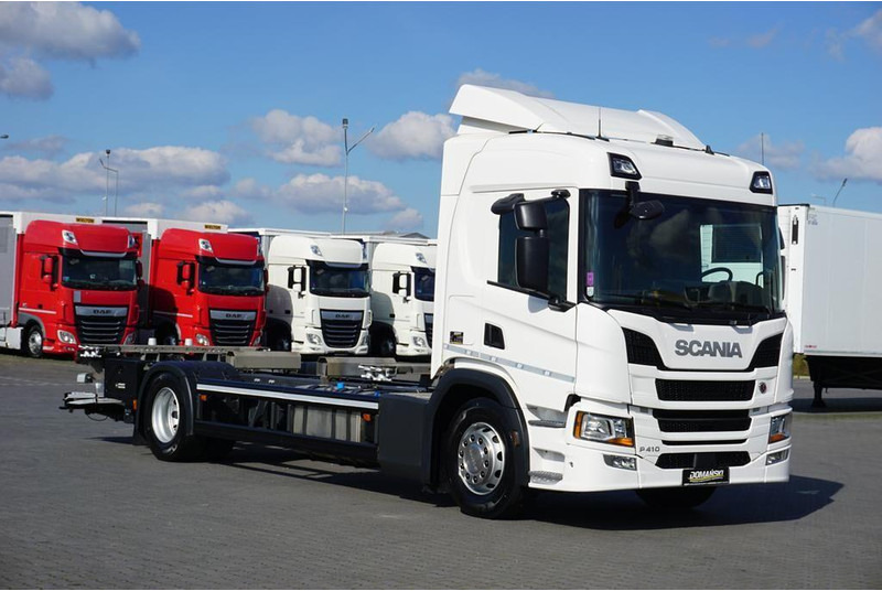 Scania / P 410 / E 6 / BDF + WINDA / 7.15 , 7.45, 7.82 M / RETARDER - Camión chasis: foto 1 Scania / P 410 / E 6 / BDF + WINDA / 7.15 , 7.45, 7.82 M / RETARDER - Camión chasis: foto 1