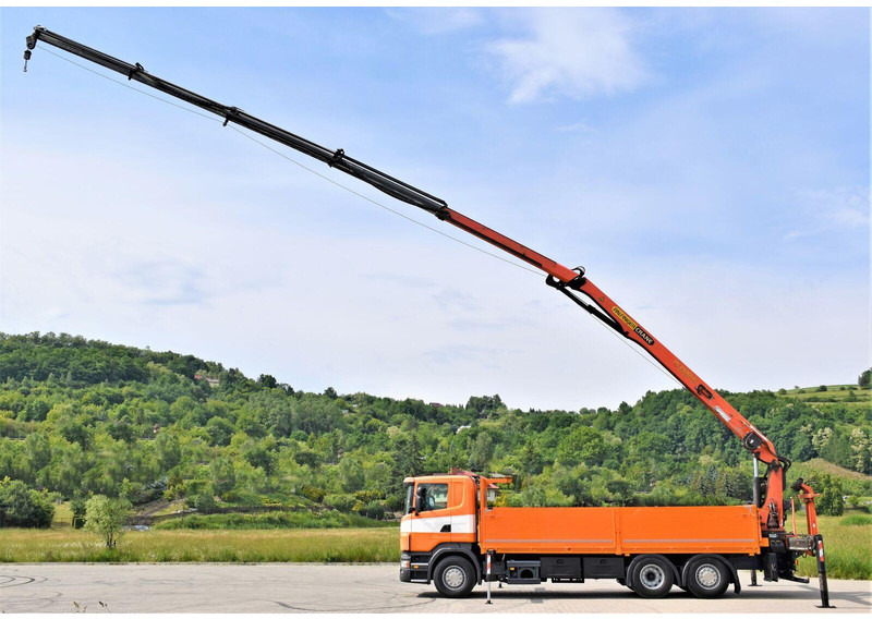 Scania R400 Pritsche 6,80m - Camión caja abierta, Camión grúa: foto 4 Scania R400 Pritsche 6,80m - Camión caja abierta, Camión grúa: foto 4