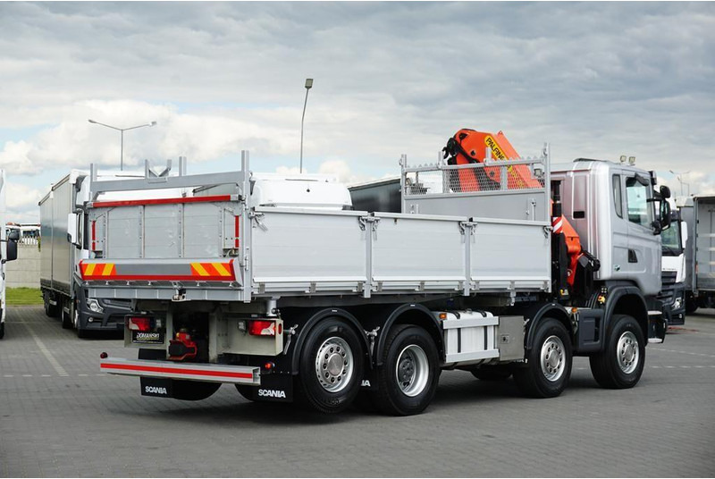 Scanvo G 400 / E 5 / 8 X 4 / 4 x 4 / WYWROTKA + HDS / TRIDEM / PALFINGE - Camión volquete, Camión grúa: foto 5 Scanvo G 400 / E 5 / 8 X 4 / 4 x 4 / WYWROTKA + HDS / TRIDEM / PALFINGE - Camión volquete, Camión grúa: foto 5