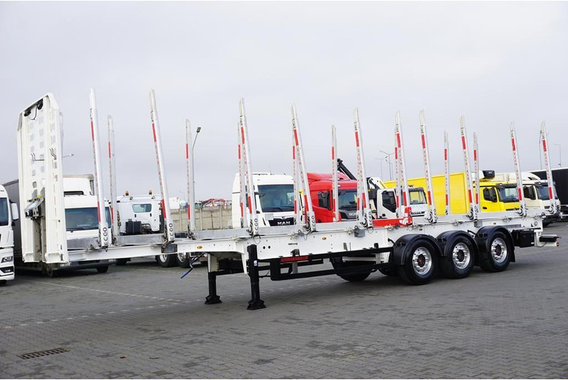 Schwarzmüller / KŁONICOWA / DO DREWNA WAGA 5 700 KG / OŚ PODNOSZONA - Remolque maderero: foto 3 Schwarzmüller / KŁONICOWA / DO DREWNA WAGA 5 700 KG / OŚ PODNOSZONA - Remolque maderero: foto 3