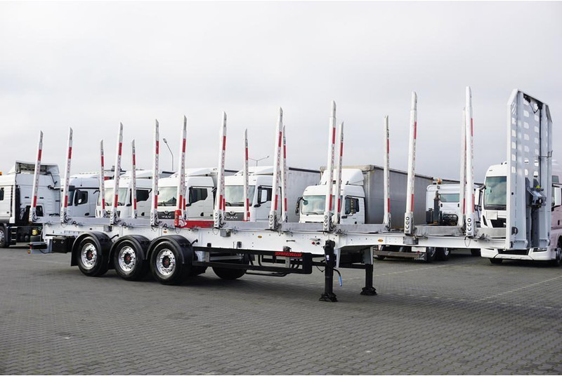 Schwarzmüller / KŁONICOWA / DO DREWNA WAGA 5 700 KG / OŚ PODNOSZONA - Remolque maderero: foto 4 Schwarzmüller / KŁONICOWA / DO DREWNA WAGA 5 700 KG / OŚ PODNOSZONA - Remolque maderero: foto 4