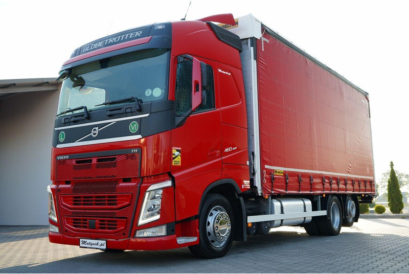 Volvo FH 460 / FIRANKA / 6x2 / PODNOSZONY DACH / I-PARK COOL / OŚ PODN - Camión lona: foto 1 Volvo FH 460 / FIRANKA / 6x2 / PODNOSZONY DACH / I-PARK COOL / OŚ PODN - Camión lona: foto 1
