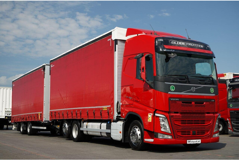 Camión lona Volvo FH 460 / ZESTAW TANDEM / PRZEJAZDOWY / MEGA / I-PARK COOL / OŚ P: foto 8