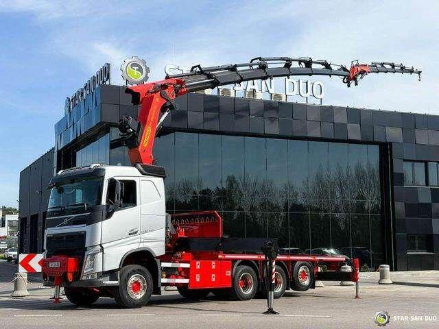 Volvo FH 500 8x4*4 PK65002 Fly JIB Crane 7456 h Winch - Camión caja abierta, Camión grúa: foto 1 Volvo FH 500 8x4*4 PK65002 Fly JIB Crane 7456 h Winch - Camión caja abierta, Camión grúa: foto 1