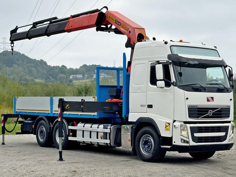 Volvo FH 500 - Camión caja abierta, Camión grúa: foto 2 Volvo FH 500 - Camión caja abierta, Camión grúa: foto 2