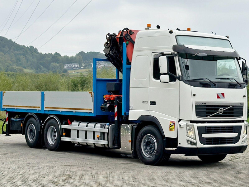 Volvo FH 500 - Camión caja abierta, Camión grúa: foto 4 Volvo FH 500 - Camión caja abierta, Camión grúa: foto 4