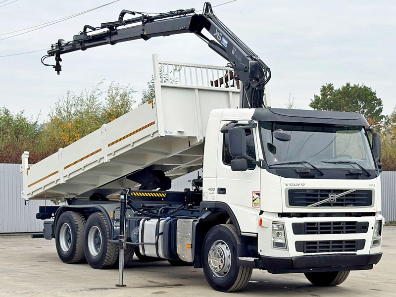 Volvo FM 400 Kipper 6,20m * HIAB 144 B-3 HIDUO* 6x4 - Camión volquete, Camión grúa: foto 2 Volvo FM 400 Kipper 6,20m * HIAB 144 B-3 HIDUO* 6x4 - Camión volquete, Camión grúa: foto 2