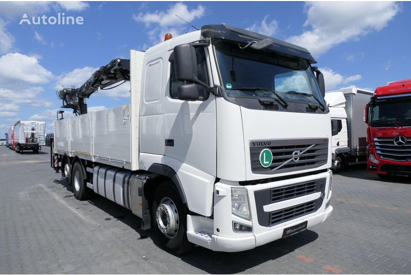 Volvo FM 460 - Camión caja abierta, Camión grúa: foto 1 Volvo FM 460 - Camión caja abierta, Camión grúa: foto 1