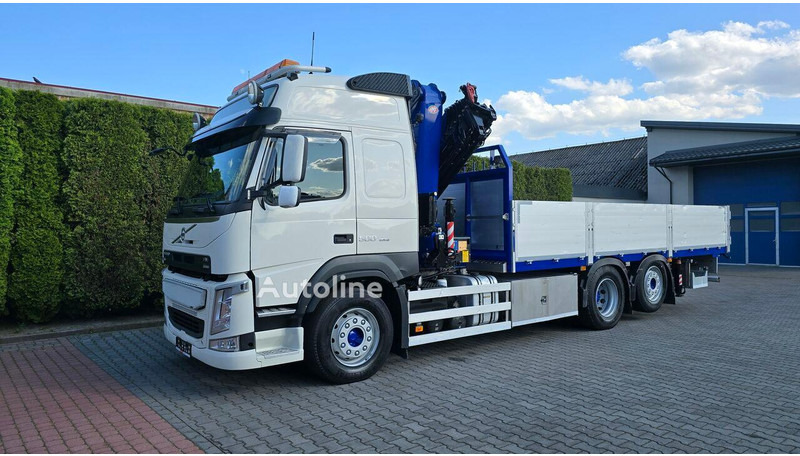 Volvo FM 500 - Flatbed+crane 6x2 - Camión caja abierta, Camión grúa: foto 2 Volvo FM 500 - Flatbed+crane 6x2 - Camión caja abierta, Camión grúa: foto 2