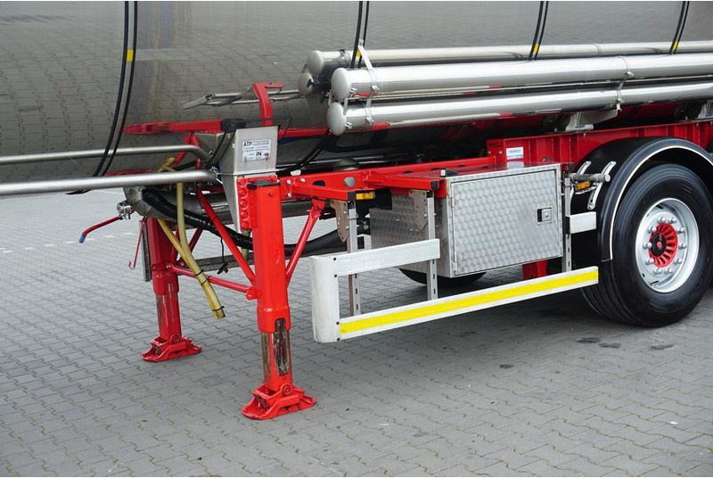 Semirremolque cisterna para transporte de alimentos Wielton SOMMER / CYSTERNA SPOZYWCZA / 28 374 LITRÓW / 4 KOMOROWA / WEBAS: foto 16 Semirremolque cisterna para transporte de alimentos Wielton SOMMER / CYSTERNA SPOZYWCZA / 28 374 LITRÓW / 4 KOMOROWA / WEBAS: foto 16