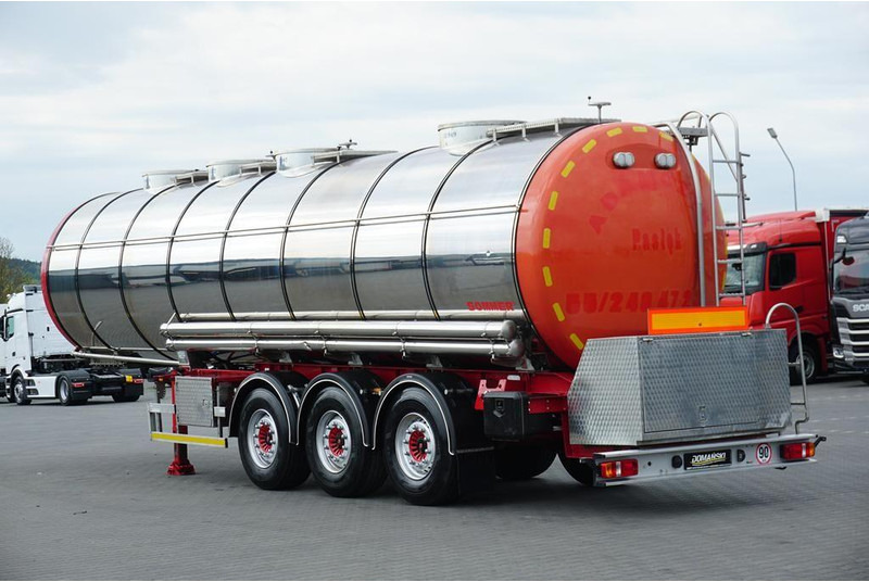 Semirremolque cisterna para transporte de alimentos Wielton SOMMER / CYSTERNA SPOZYWCZA / 28 374 LITRÓW / 4 KOMOROWA / WEBAS: foto 6 Semirremolque cisterna para transporte de alimentos Wielton SOMMER / CYSTERNA SPOZYWCZA / 28 374 LITRÓW / 4 KOMOROWA / WEBAS: foto 6