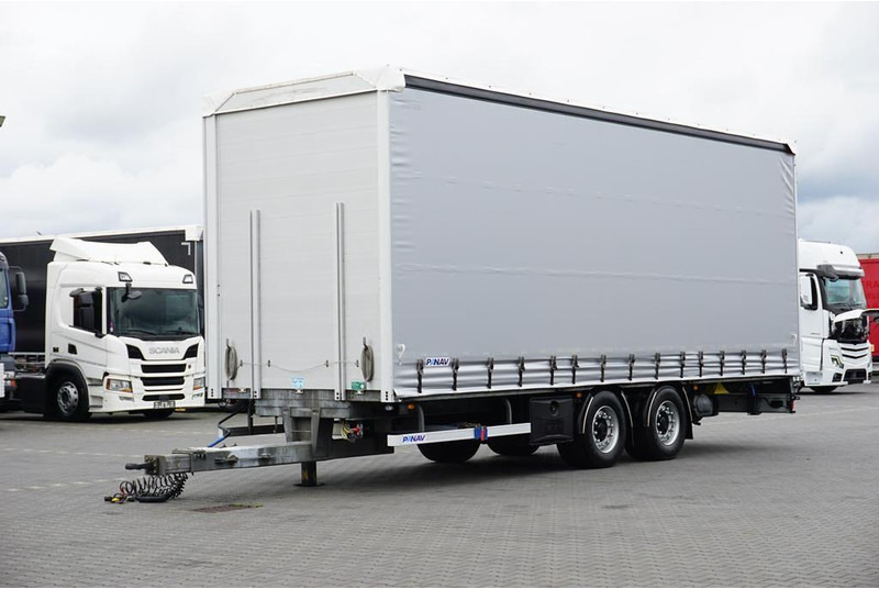 Panav TANDEM / DŁ. 8,2 M / FIRANKA / 20 PALET - Remolque con toldo: foto 1 Panav TANDEM / DŁ. 8,2 M / FIRANKA / 20 PALET - Remolque con toldo: foto 1