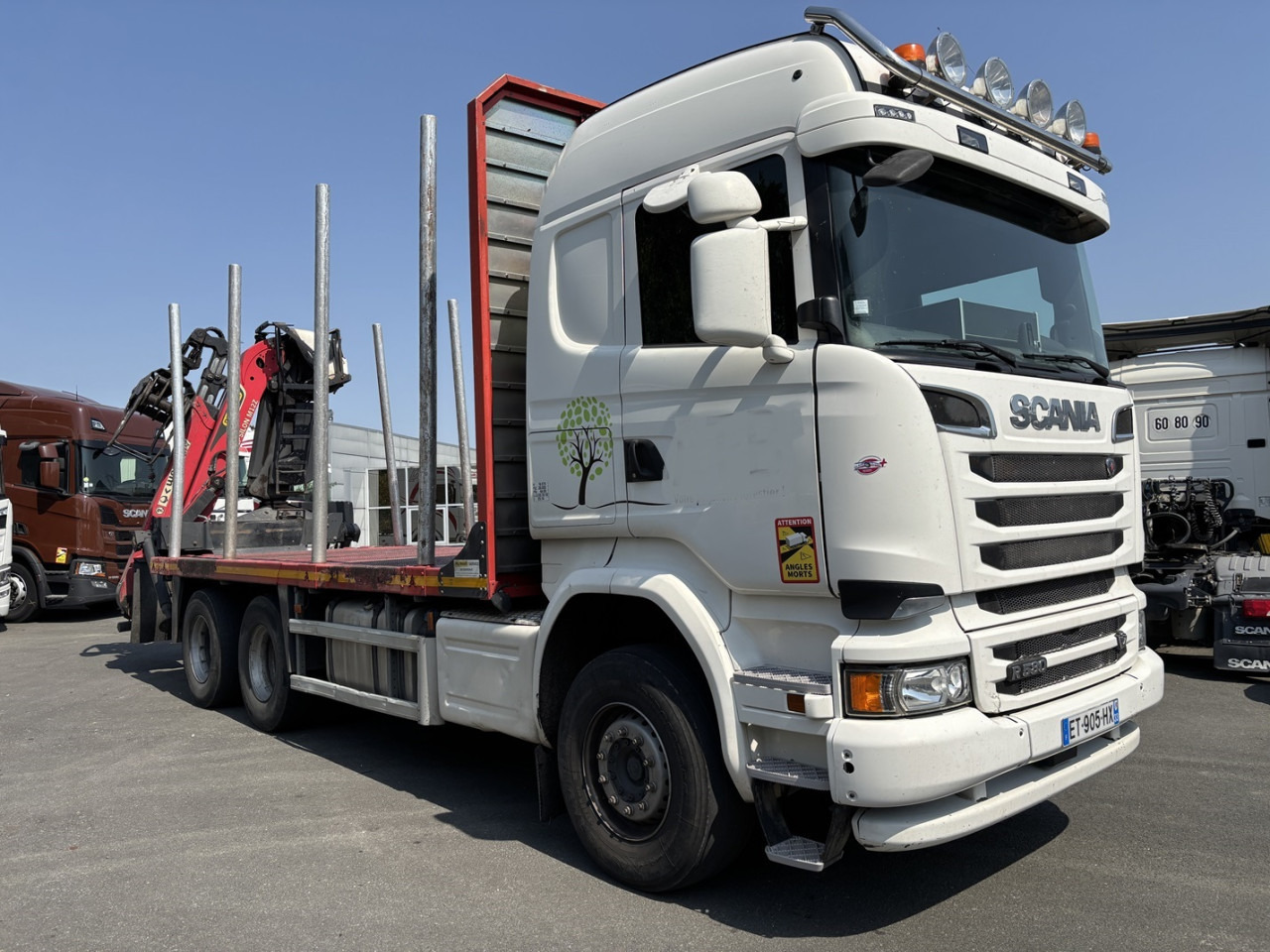 SCANIA R 580 CB6x4HHZ - Camión chasis: foto 2 SCANIA R 580 CB6x4HHZ - Camión chasis: foto 2