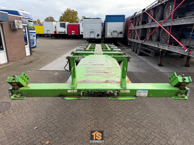D-Tec FT-43-03V 20/30/40/45ft. - MULTICHASSIS - 2x EXTENDABLE - APK/TUV 04/2026 - BELGIUM TRAILER - TOP! - Semirremolque portacontenedore/ Intercambiable: foto 5 D-Tec FT-43-03V 20/30/40/45ft. - MULTICHASSIS - 2x EXTENDABLE - APK/TUV 04/2026 - BELGIUM TRAILER - TOP! - Semirremolque portacontenedore/ Intercambiable: foto 5