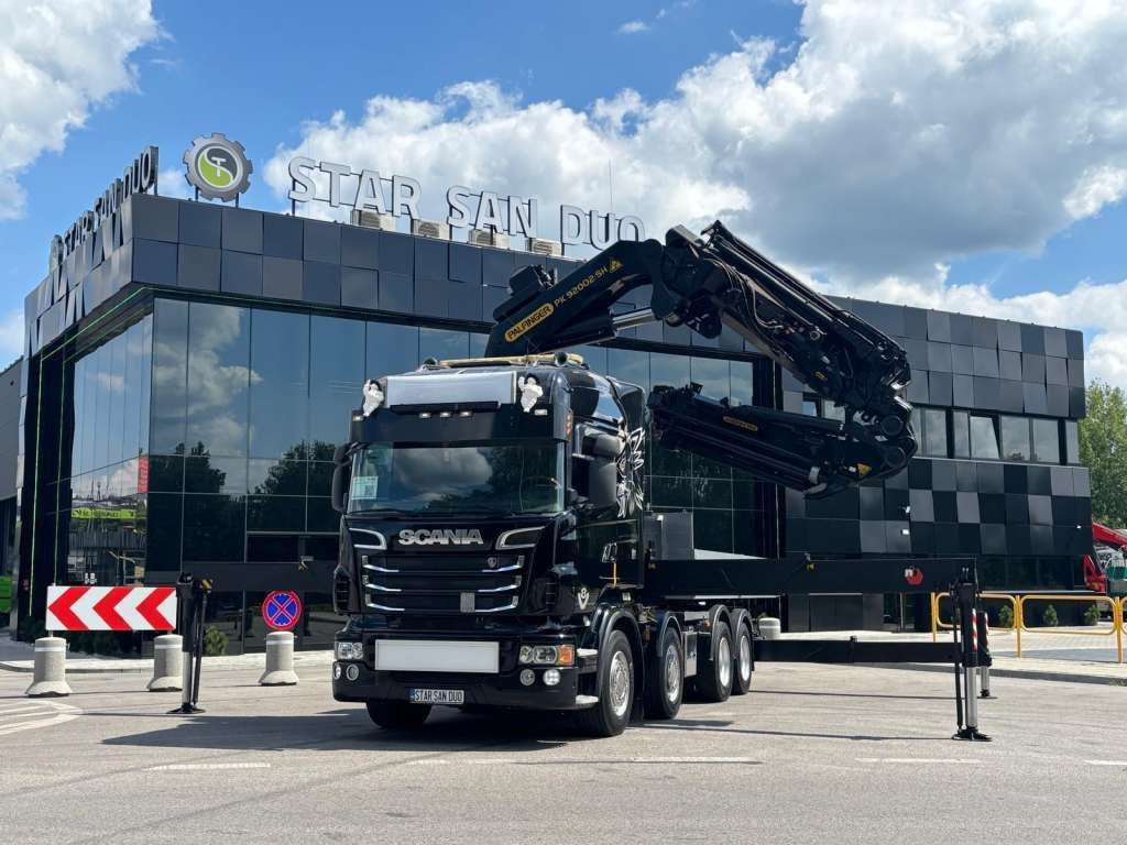 Cabeza tractora Scania  R560 8x2 PALFINGER PK 92002 SH Fly Jib Winch 5t: foto 10